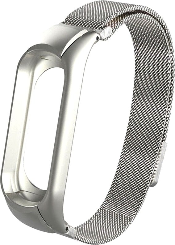 

Браслет Xiaomi для Mi Band 3/4 (миланский сетчатый, серебристый)