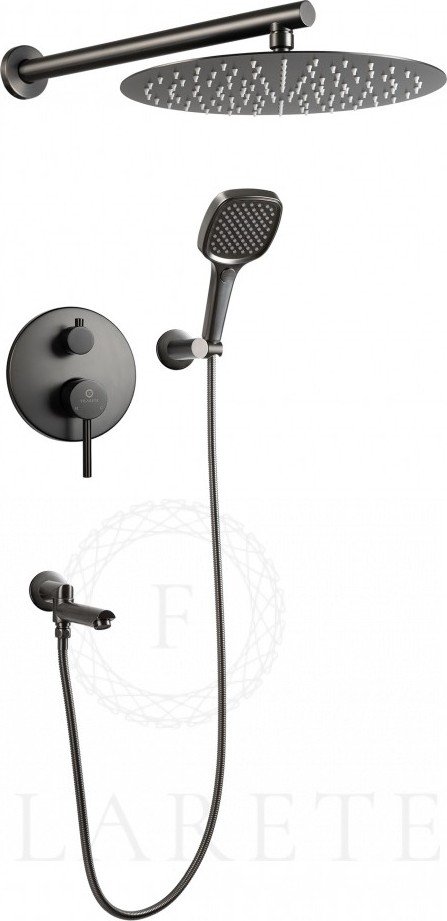 

Душевая система Filarete Roun FL1026 (графит)