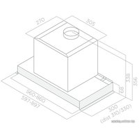 Кухонная вытяжка Elica Glass Out IX/A/90 [PRF0109788]