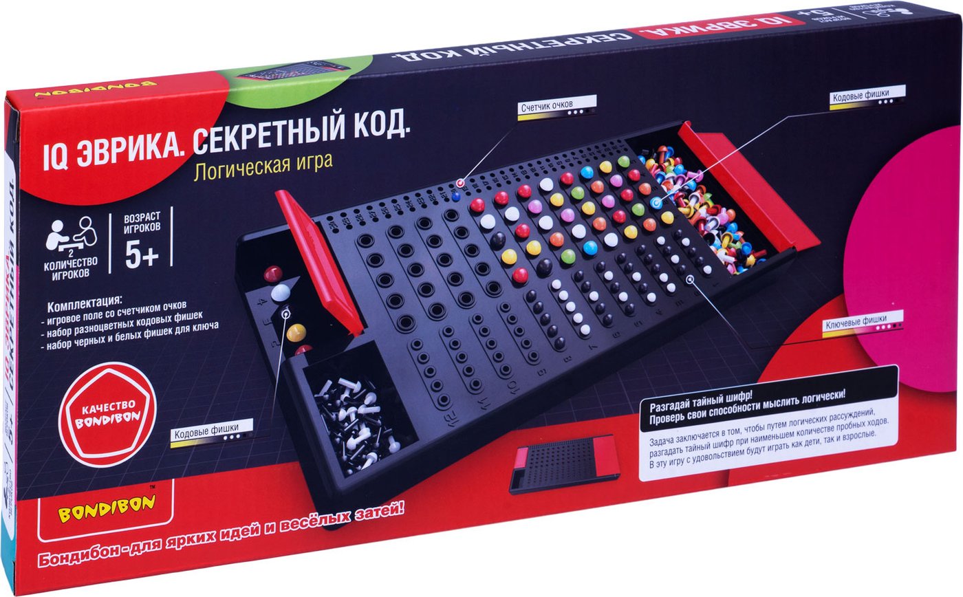 

Настольная игра Bondibon IQ Эврика. Секретный код ВВ5854