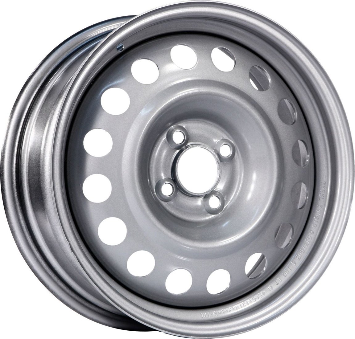 Штампованные диски TREBL 42B35C_P 13x5 4x98мм DIA 60.1мм ET 35мм silver