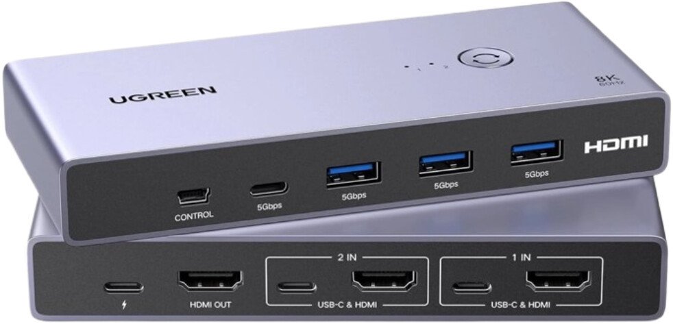 KVM переключатель Ugreen CM692 25961