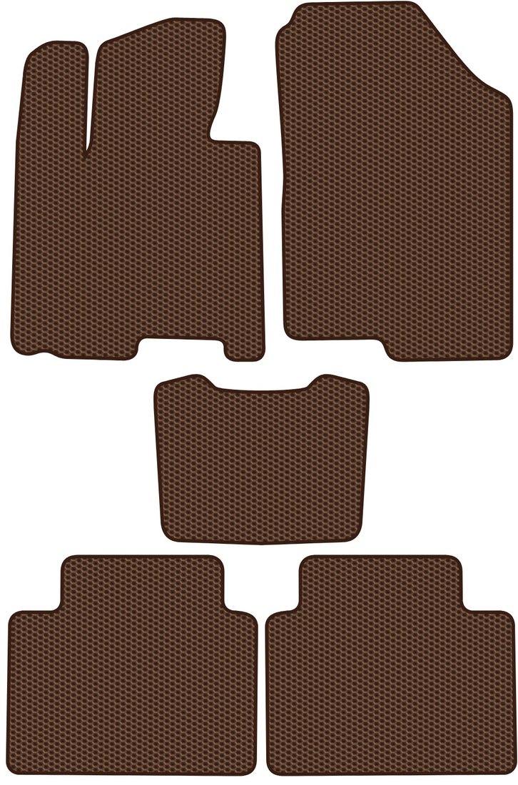 

Комплект ковриков для авто Alicosta Kia Sportage V (suv / NQ5) 2021 - Н.В. (коричневый, сота)