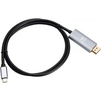 Адаптер VCOM CU480MC-1.8M DisplayPort - USB 3.2 Gen1 Type-C (nan м, черный)