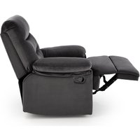 Реклайнер Halmar Drager (черный)