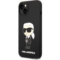 Чехол для телефона CG Mobile Lagerfeld для iPhone 14 KLHCP14SSNIKBCK