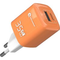 Адаптер питания Atomic Crystal G351 GAN 35W USB Type-C (оранжевый)