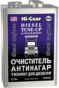 

Присадка в топливо Hi-Gear Diesel Tune-Up & Cetane Boost 3780 мл (HG3449)