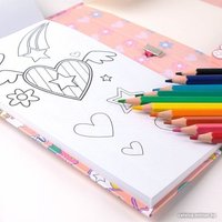 Набор для рисования Darvish Раскраска с карандашами DV-12972 (в ассортименте)