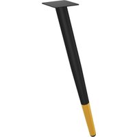 Подстолье для стола Sheffilton SHT-TU104 (черный муар/золото)