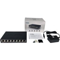 Неуправляемый коммутатор D-Link DGS-1008D/R1A