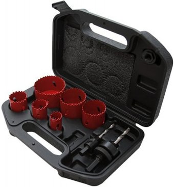 Набор оснастки для электроинструмента CARBON CA-168307 (9 предметов)