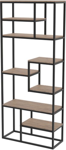 TMB Loft Сартория ЛДСП 80x30x200 (дуб давос трюфель)
