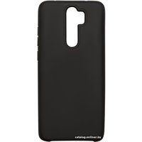 Чехол для телефона Volare Rosso Suede для Xiaomi Redmi Note 8 Pro (черный)