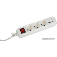 Удлинитель ЭРА UB-3es-1.5m-USB Б0052897