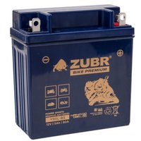 Мотоциклетный аккумулятор Zubr Premium YB5L-BS R+ (5 А·ч)
