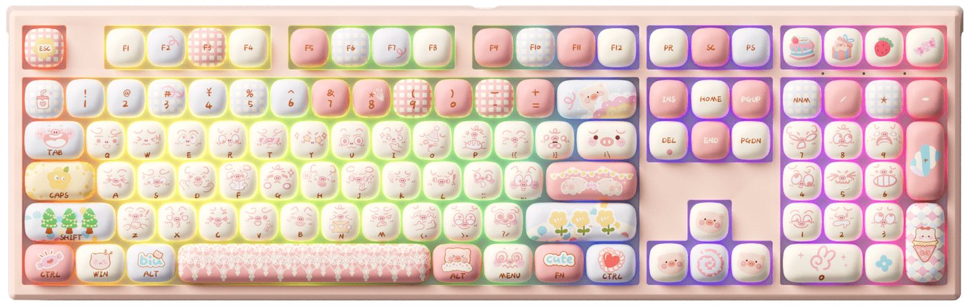 Клавиатура Akko MG108B Piggy Party (Akko V3 Piano Pro)