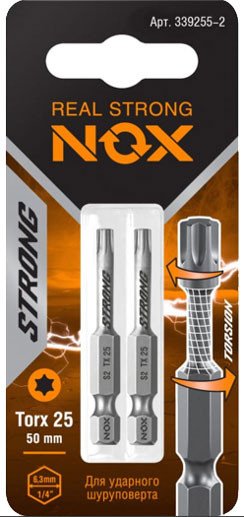 

Набор бит Nox Strong 339255-2.21.2 (4x2 шт)