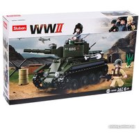 Конструктор Sluban Боевой танк M38-B0686