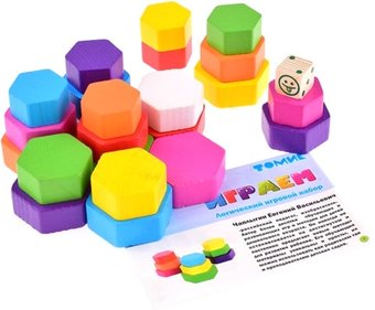 Развивающая игра Томик Учимся играя. Играем 1-91