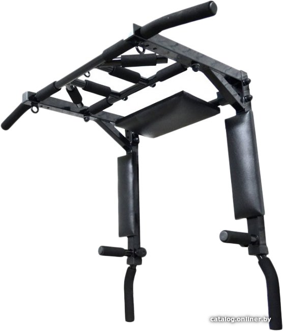 Турник с брусьями Central Sport Lite мультихват (черный)