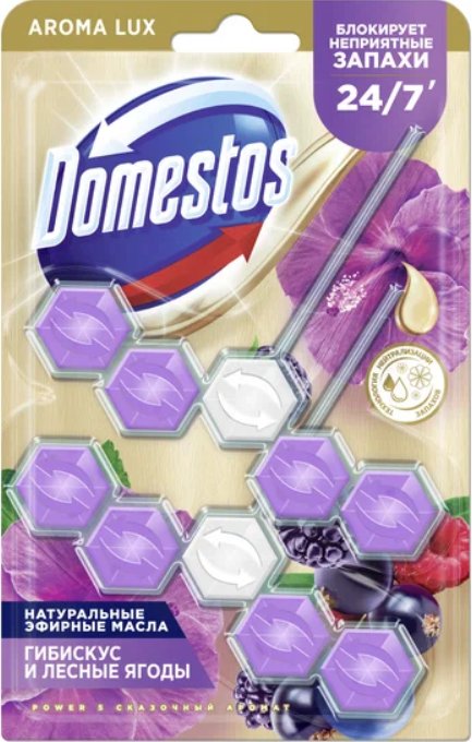 

Средство для унитаза Domestos Power 5 Сказочный аромат Дуо 2x50 г