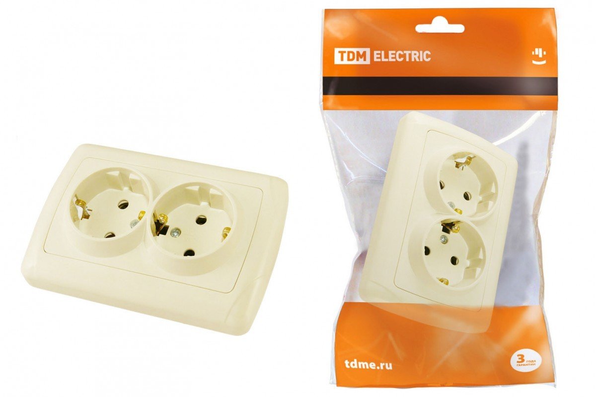 

Розетка TDM Electric Онега SQ1805-0047