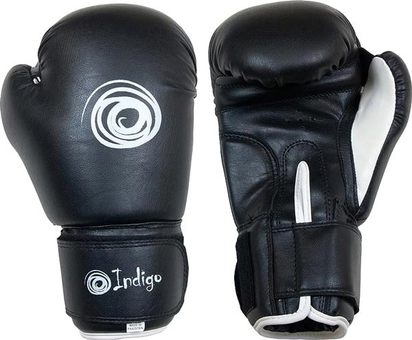 

Тренировочные перчатки Indigo PU PS-790 (12 oz, черный)
