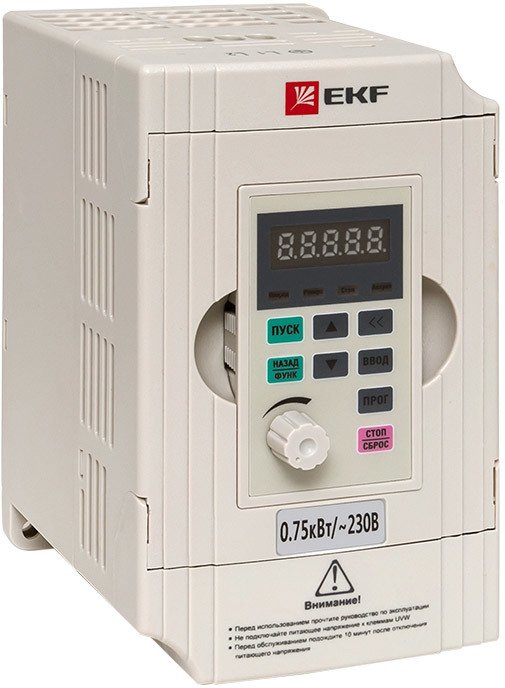 

Частотный преобразователь EKF PROxima VT100-0R7-1B