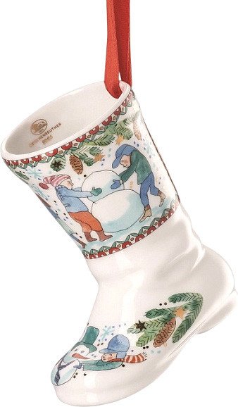 

Елочная игрушка Hutschenreuther Christmas games Сапожок 02249-722744-27830