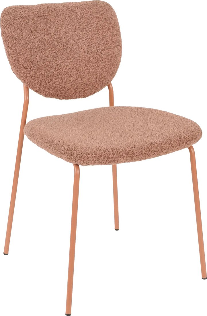 

Стул Stool Group Gigi DRC-9155-B (коричневый букле/ножки розовые)