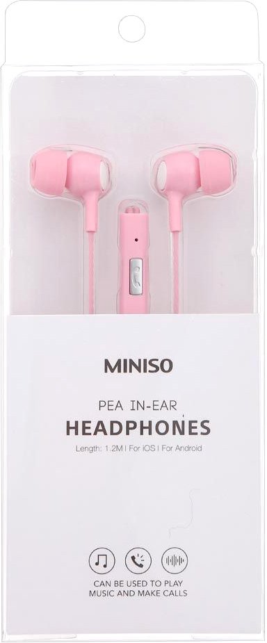 

Наушники Miniso SE383 (розовый)