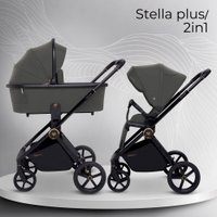 Универсальная коляска Sweet Baby Stella Plus 2в1 (темно-серый)