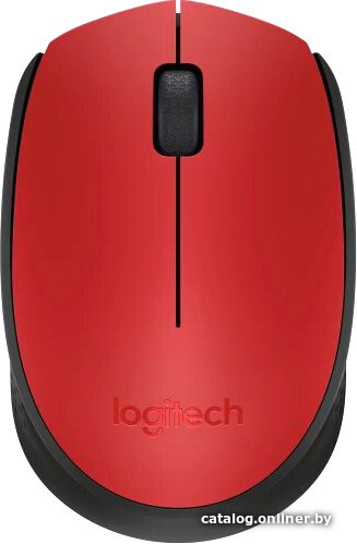 Мышь Logitech M170 Wireless (красный)