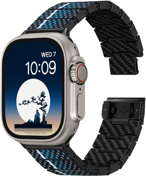 

Браслет Pitaka Poetry of Things ChromaCarbon для Apple Watch (38/40/41/42/44/45/49 мм, moon)