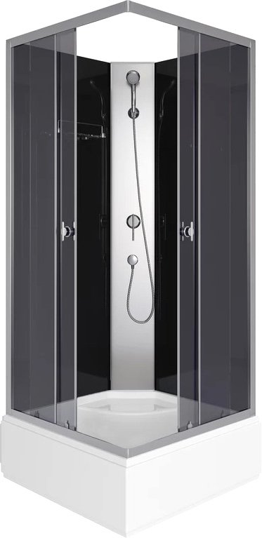 

Душевая кабина Niagara Eco E90/26Q/TN/BK 90x90x195