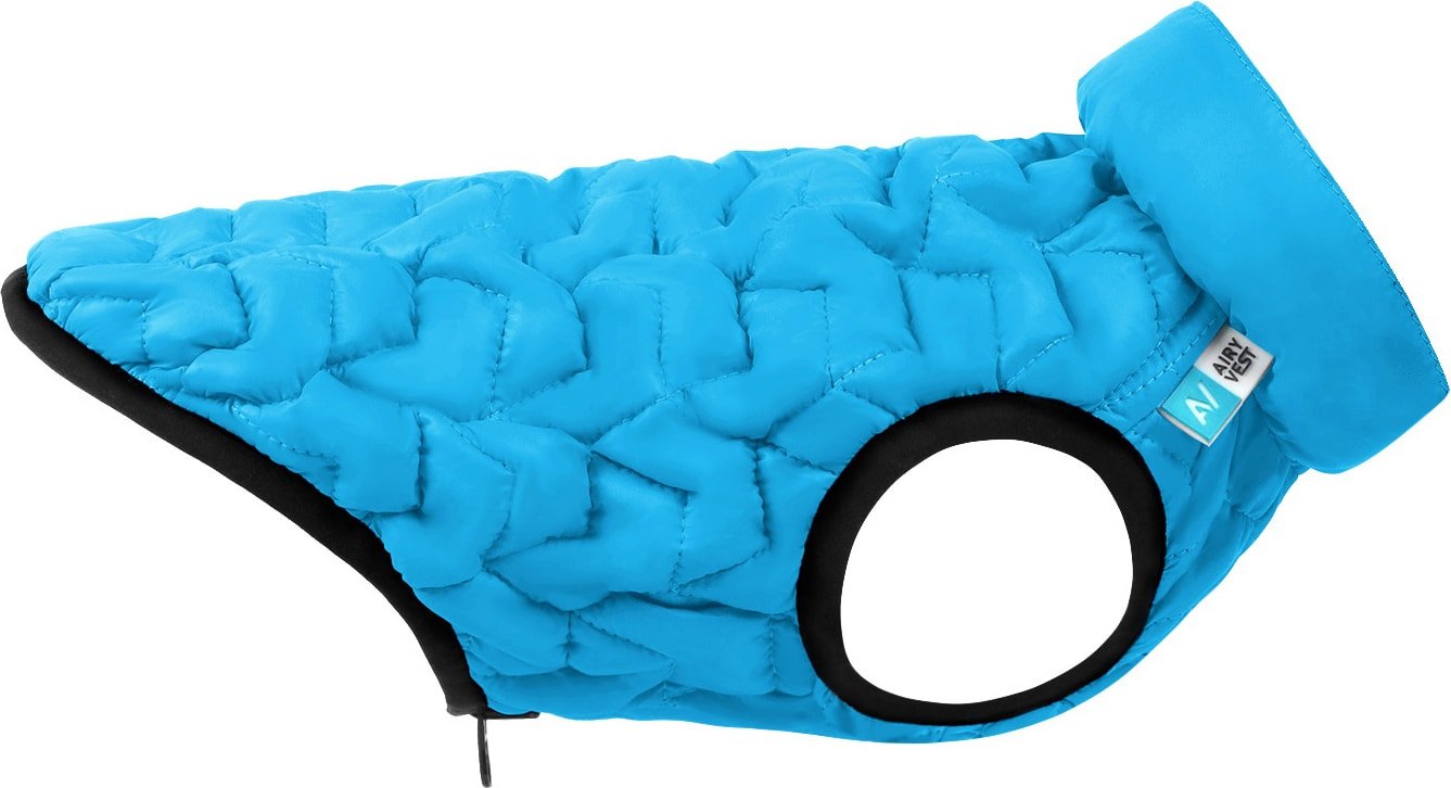 

Куртка для животных AiryVest Uni (S33, голубой/черный)