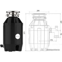 Измельчитель пищевых отходов Bone Crusher BC 910