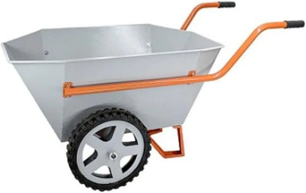 

Двухколесная тачка КОМ ТХ (полиуретановые колеса)