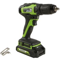 Дрель-шуруповерт Greenworks GD24DD35K2 3704007CUC (с 2-мя АКБ)