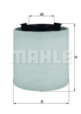 

Воздушный фильтр Mahle Knecht LX2831