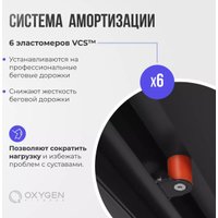 Электрическая беговая дорожка Oxygen Fitness M-Concept Sport (черный)