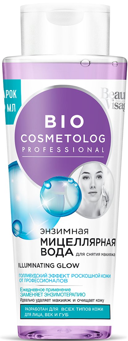 

Фитокосметик Мицеллярная вода Bio Cosmetolog Энзимная 260 мл