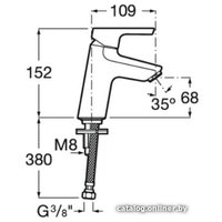 Смеситель Roca Malva 5A323BC0M