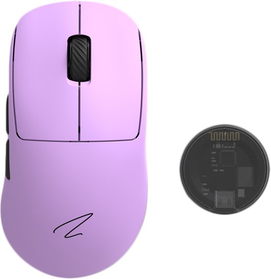 Игровая мышь Zaopin Z2 Mini 4K (сиреневый)