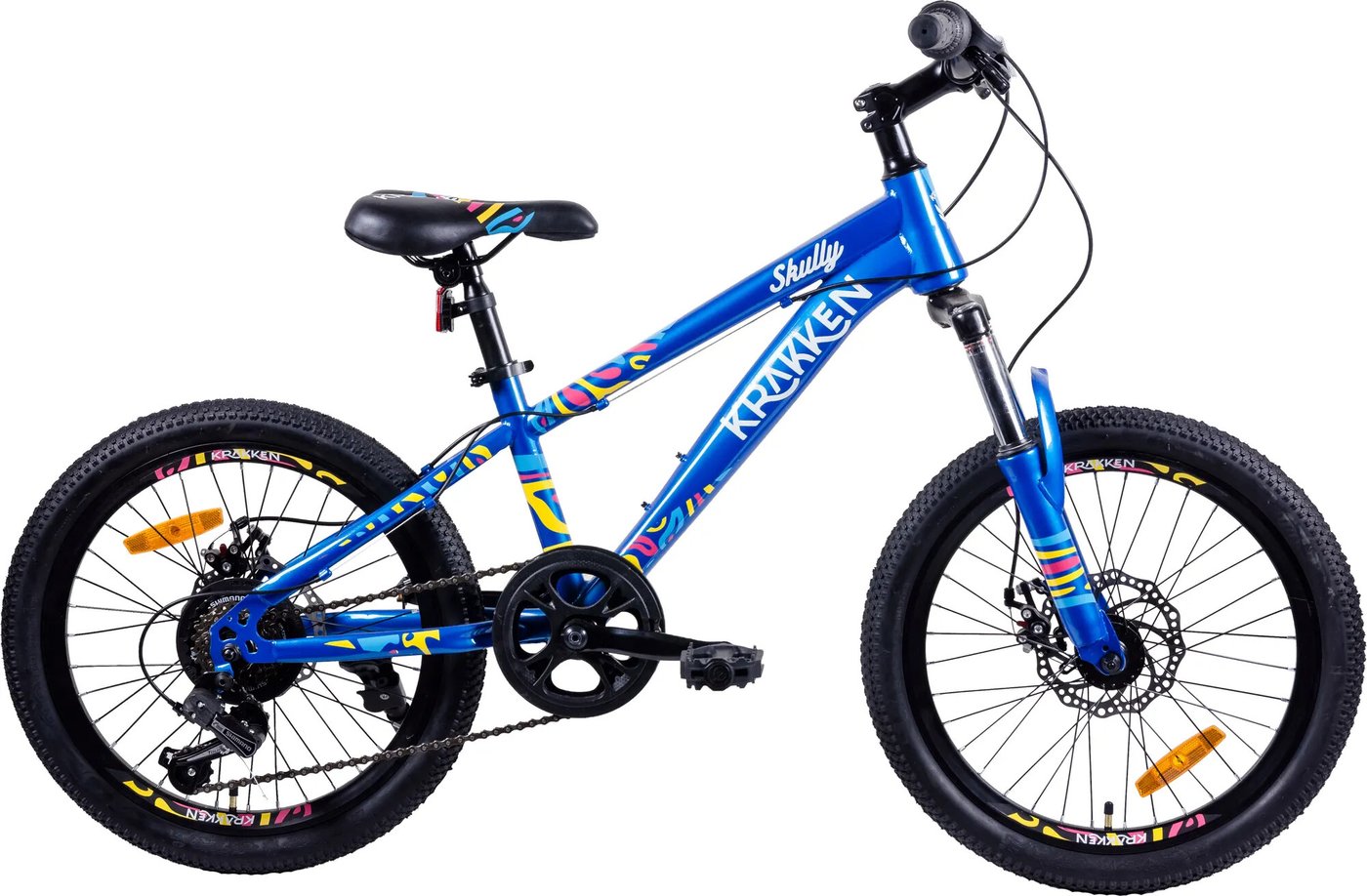 

Детский велосипед Krakken Skully 20 2025 (синий)