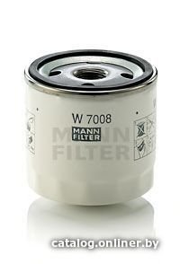 Масляный фильтр MANN-filter W7008