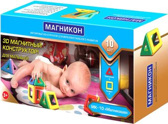 Магнитный конструктор Магникон МК-10 Магникоша