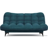 Диван Мебель-АРС Арно (бархат сине-зеленый Star Velvet 43 Black Green)
