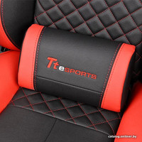 Кресло TteSports GT Comfort C500 (черный/красный) [GC-GTC-BRLFDL-01]